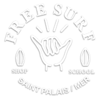 Logo Free Surf - école de surf Free Surf - Surf et shop à Saint Palais sur Mer